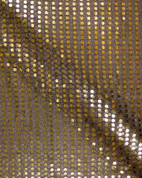 Round Glitter Fabric Golden - Tissushop